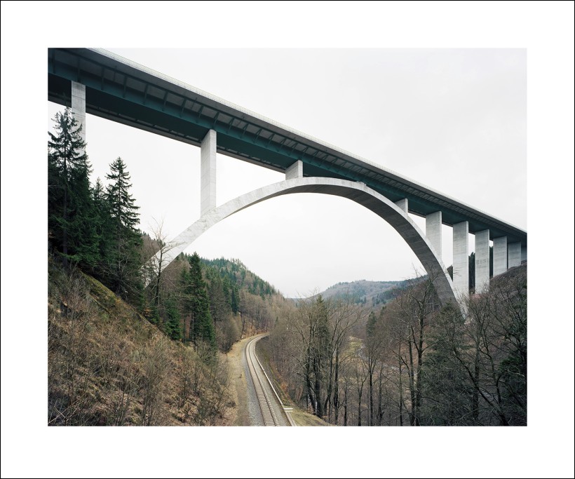 Brücke Wilde Gera (2), Hans-Christian Schink, Motiv der gerahmten Sonder-Edition